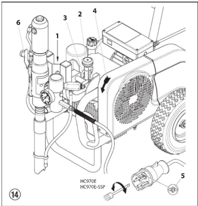 WAGNER HeavyCoat 970 G SSP - Prima messa in servizio: rimozione della sostanza conservante - 2