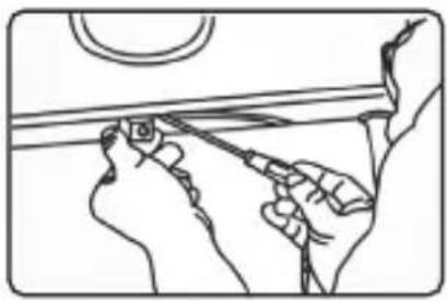 BLAUPUNKT RVC 4.4 A - Instructions d'installation de la caméra fixée sur un support - 2