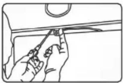 BLAUPUNKT RVC 4.3 U - Instructions d'installation de la caméra fixée sur un support - 5