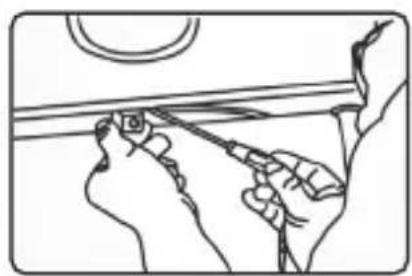 BLAUPUNKT RVC 4.1 KH - Instructions d'installation de la camera fixée sur un support - 2