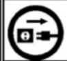 ATIKA BH 1400 N - Symbols on the machine - 5