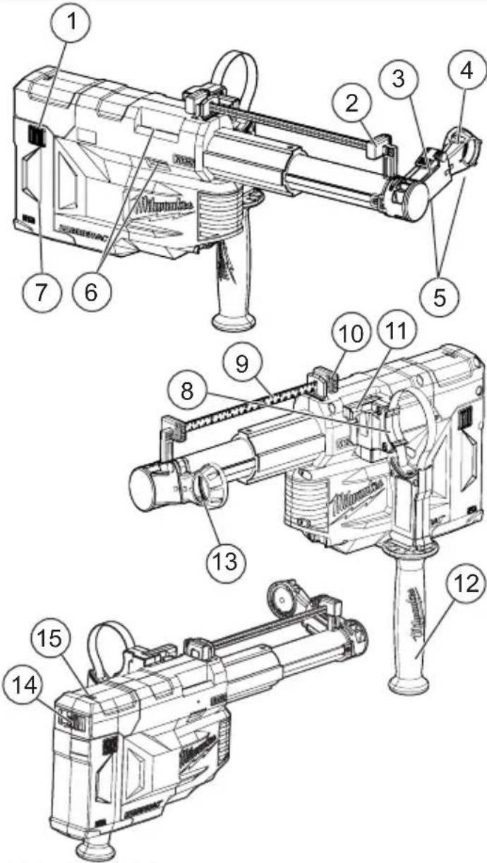MILWAUKEE M12 HammerVac 250922 - SPECIFICATIONS - 1