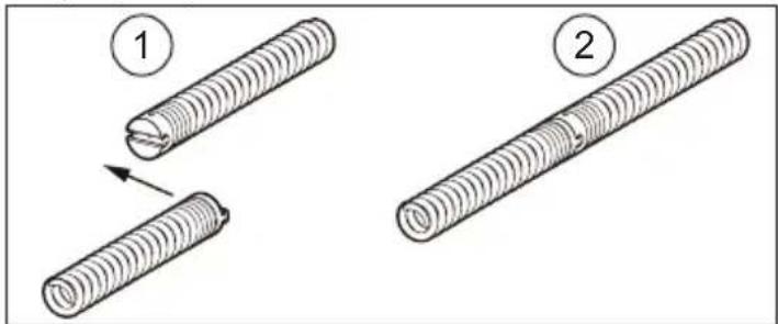 MILWAUKEE M18 Fuel 2818B21 - Connecting/Disconnecting Sectional Cables - 1