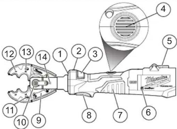 MILWAUKEE M18 Force Logic 297822O - SPÉCIFICATIONS - 1