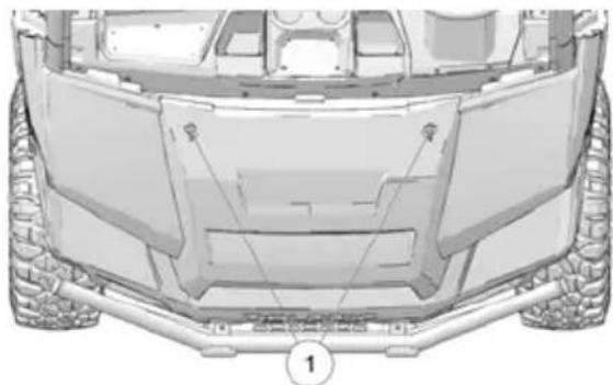 POLARIS Pro XD 2000D AWD (2021) - LOQUETS DE CAPOT - 1