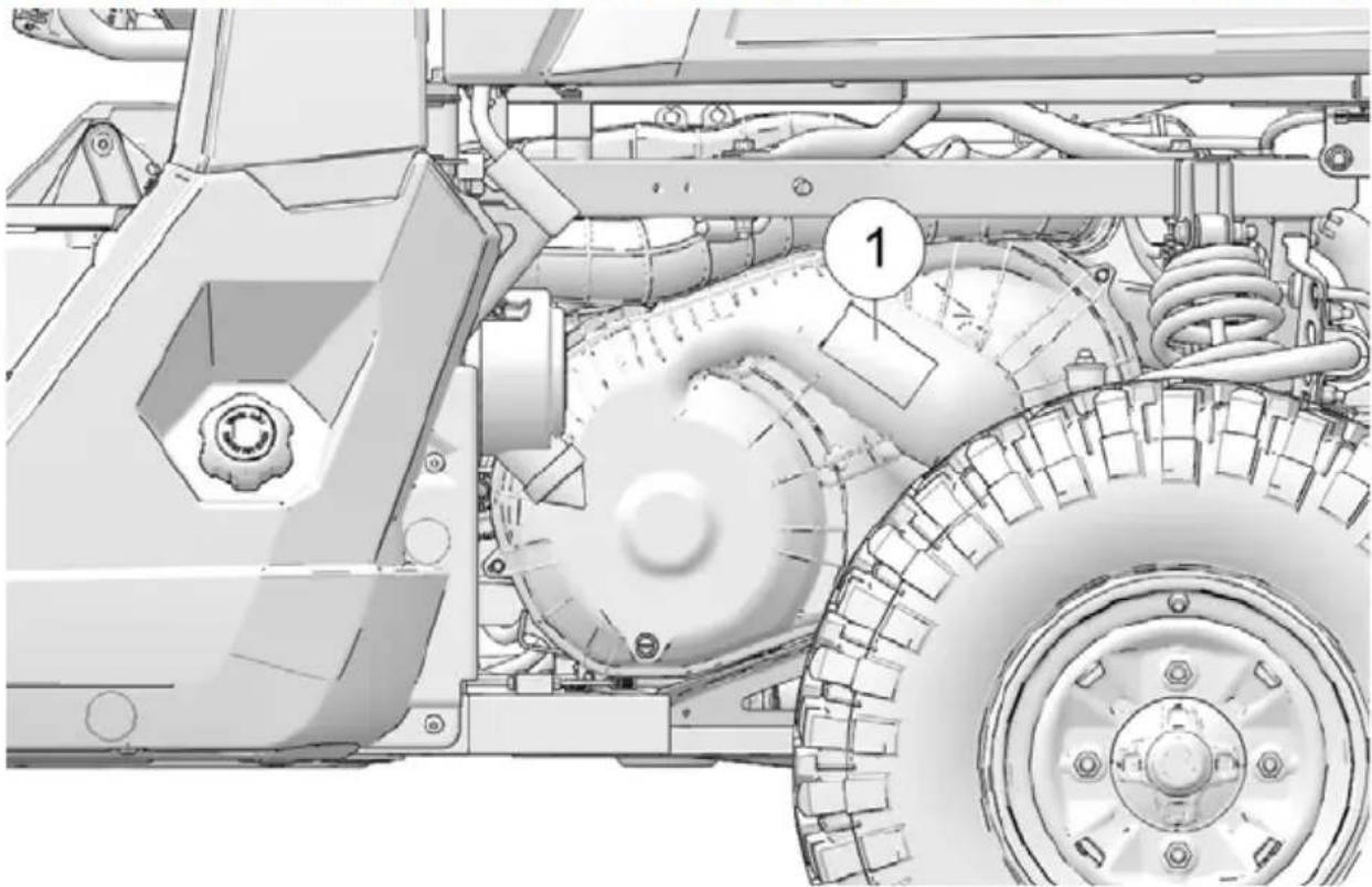 POLARIS Pro XD 2000D AWD (2021) - AVERTISSEMENT DU COUVERCLE D'EMBRAYAGE - 1