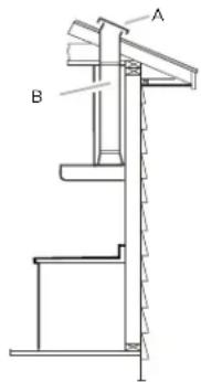 ELICA Mezzano EMZ636S3 - Ducting version Ductless (Recirculating - 1