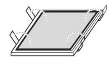 ELICA Mezzano EMZ636S3 - Charcoal filter placement (Recirculating accessories) - 2