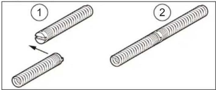 MILWAUKEE M18 Fuel 2818A21 - Connecting/Disconnecting Sectional Cables - 1