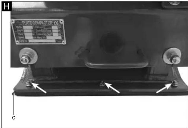 H PLATE COMPACTOR CE Model: 1-Rescoring Type: Conductors Type: Operating Level Type: Ex. Meld To: C