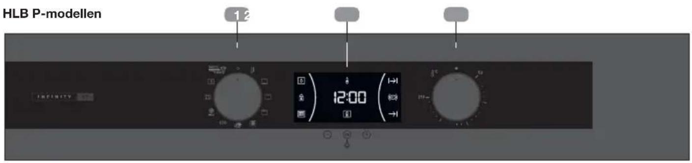 TEKA HLB 85G1 P - Voorkant bedieningspaneel - 1