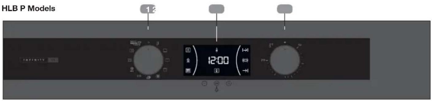 TEKA HLB 85G1 P - Front control panel - 1