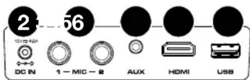 ION Projector Max HD - Side Panel - 1