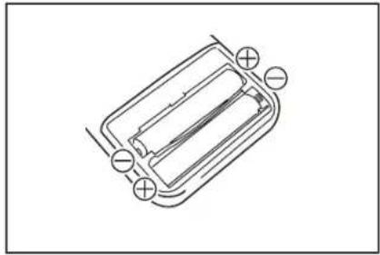 MAKITA DRC300 - Instalar pilhas no controlo remoto - 2