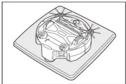 MAKITA DRC300 - Robot supürgenin alt tarafinin bakimini yaparken alinmasi gereken onlemler - 1