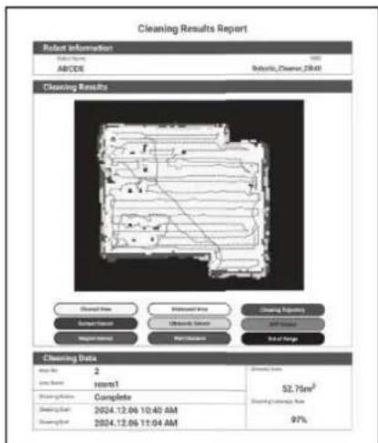 MAKITA DRC300 - Exportar o registo como um ficheiro PDF - 2