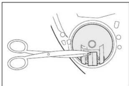 MAKITA DRC300 - Tekerleklerin bakimi - 1