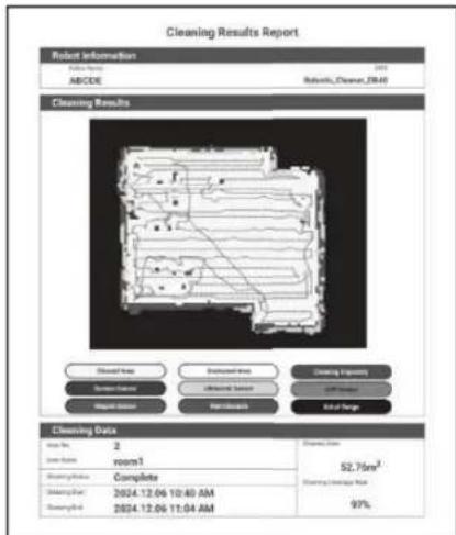 MAKITA DRC300 - Exportation de l'enregistrement sous forme de fichier PDF - 2