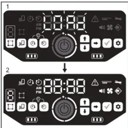 MAKITA DRC300 - How to turn on the power - 2