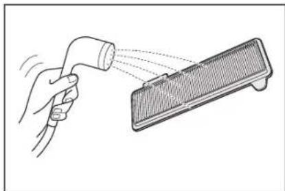 MAKITA DRC300 - Caring for and replacing the dust box and the filter - 5