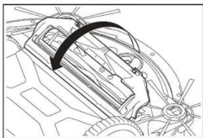 MAKITA DRC300 - Caring for and replacing the main brush - 3