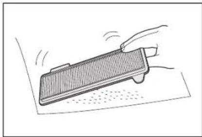 MAKITA DRC300 - Φροντία για το kουτι σκόνης και το φιλτος και αντικατάσταπ Μους - 3
