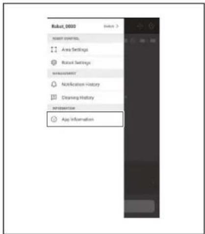 MAKITA DRC300 - Checking the app information - 3