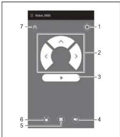 MAKITA DRC300 - Utilisation de l'aspirateur robot à partir de l'application - 1