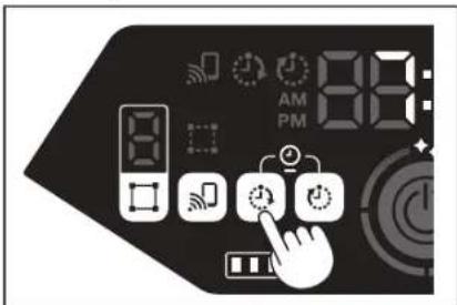 MAKITA DRC300 - De timer AAN gebruiken - 1