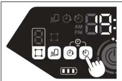 MAKITA DRC300 - Using the OFF timer - 1