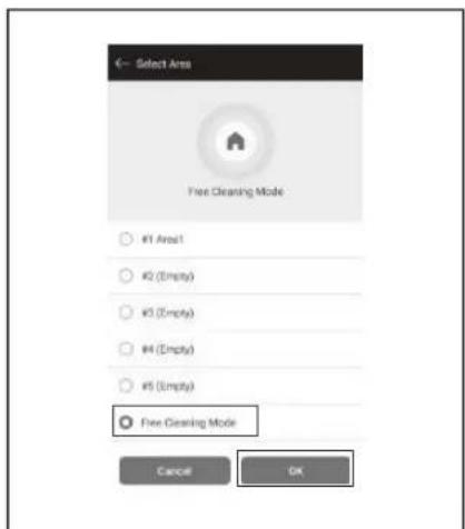MAKITA DRC300 - Cleaning a room without mapping (free cleaning mode) - 3