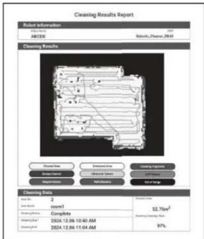 MAKITA DRC300 - Eksport af optegnelsen som PDF-fil - 2