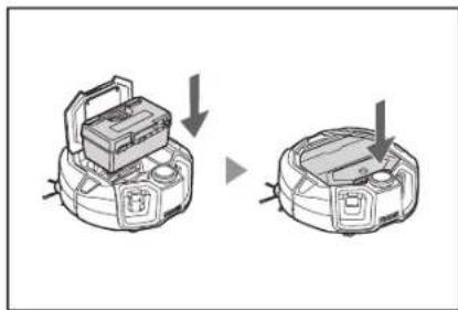 MAKITA DRC300 - Caring for and replacing the dust box and the filter - 9