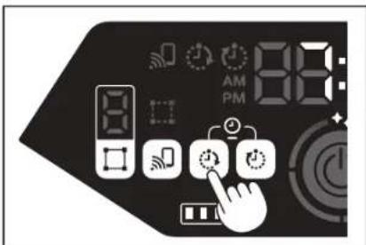 MAKITA DRC300 - Verwendendes EIN-Timers - 1
