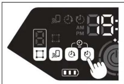 MAKITA DRC300 - Verwendend des AUS-Timers - 1