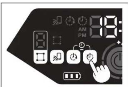 MAKITA DRC300 - De timer UIT gebruiken - 1