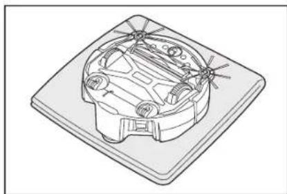 MAKITA DRC300 - Précautions à prendre pour l'entretien du dessous de l'aspirateur robot - 1