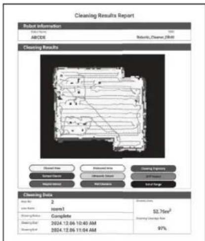 MAKITA DRC300 - Exportieren des Datensatzes als PDF-Datei - 2