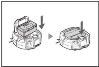 MAKITA DRC300 - Toz kutusunun ve filtrenin bakimi ve degistirilmesi - 8