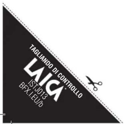 LAICA W11BA - GARANZIA - 2