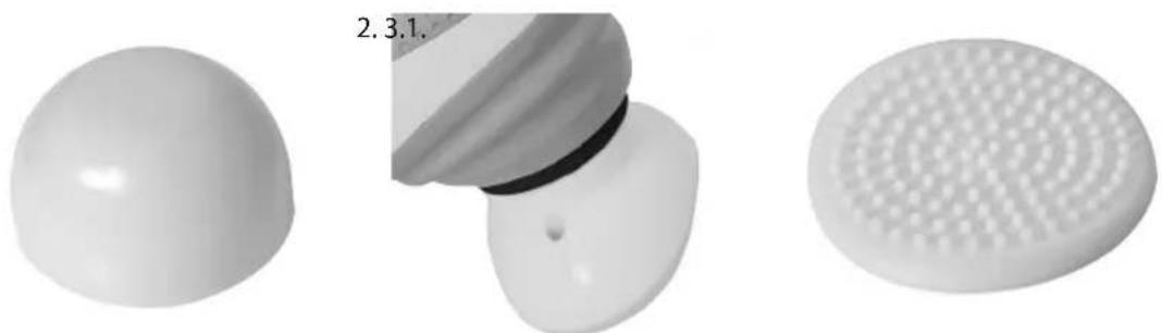 HOMEDICS ELMCELL100EU - Driehulpstukken - 1