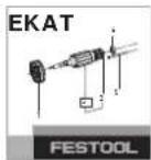 FESTOOL TS 60 K - Risk of injury, electric shock - 2