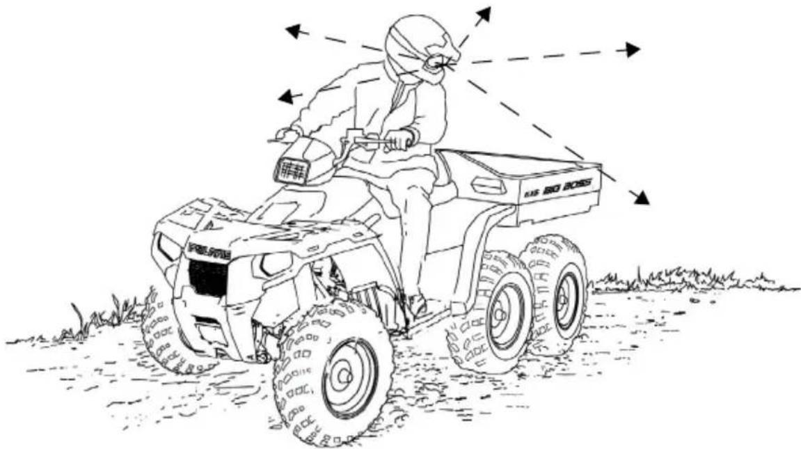 POLARIS Sportsman Big Boss 6×6 800 EF (2012) - Conduite en marche arrière - 1