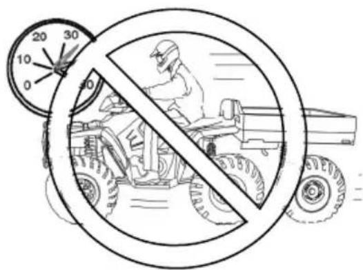 POLARIS Sportsman Big Boss 6×6 800 EF (2012) - Conduite à des vitesses excessives - 3