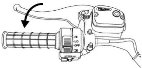 POLARIS Sportsman Big Boss 6×6 800 EF (2012) - Systèmes de freinage Levier de frein de service - 1