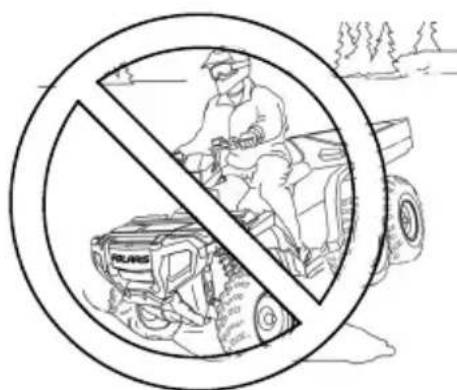 POLARIS Sportsman Big Boss 6×6 800 EF (2012) - Conduite sur les plans d'eau gelée - 1