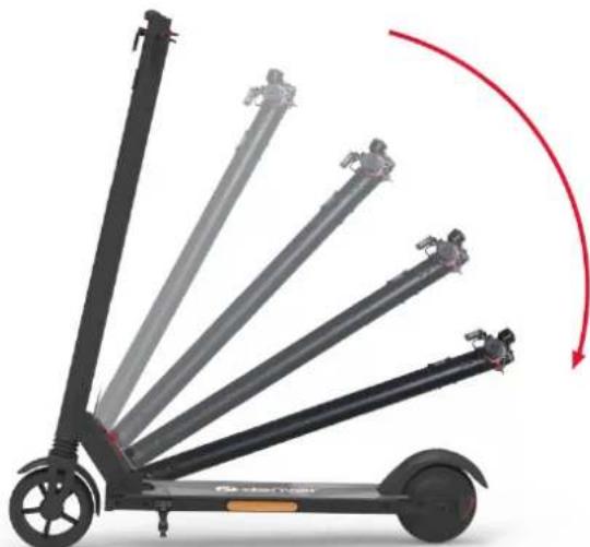 DENVER SEL65230F - Plier le scooter electrique - 1