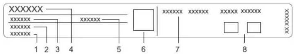 Pelgrim OM540MAT - Ratingplate-productinformation - 1