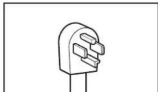 MAYTAG MED6230HW - Raccordement du cable d'alimentation à 4 fils - 2