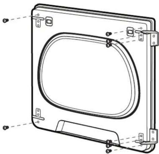 MAYTAG MED6230HW - Remove the door assembly: - 10
